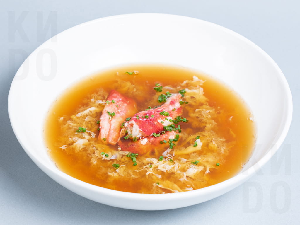 Крабовый суп | Супы - Доставка японской кухни в Петербурге из ресторанов  КИDO